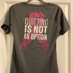 Under Armour Breast Cancer HeatGear Women's Shirt Sz Medium